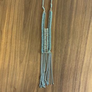 Free People chain tassel necklace